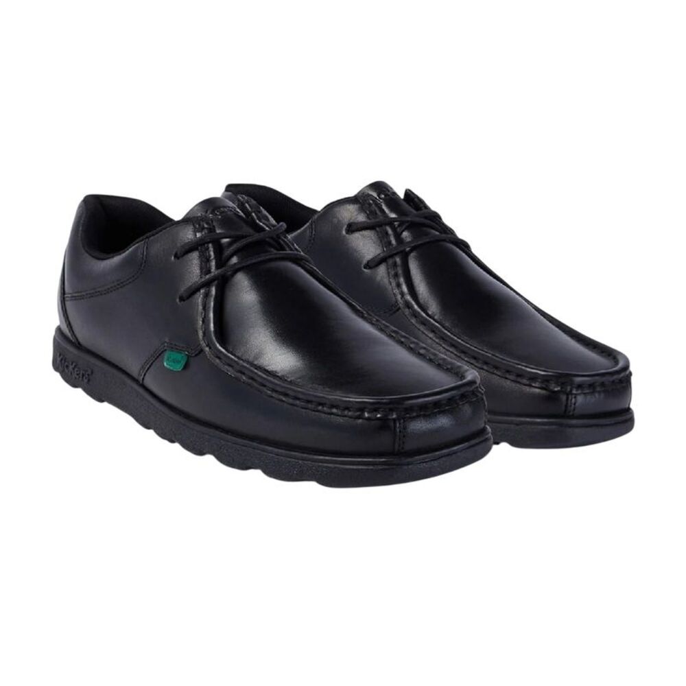 Kickers Mens Fragma Leather Shoes / Black
